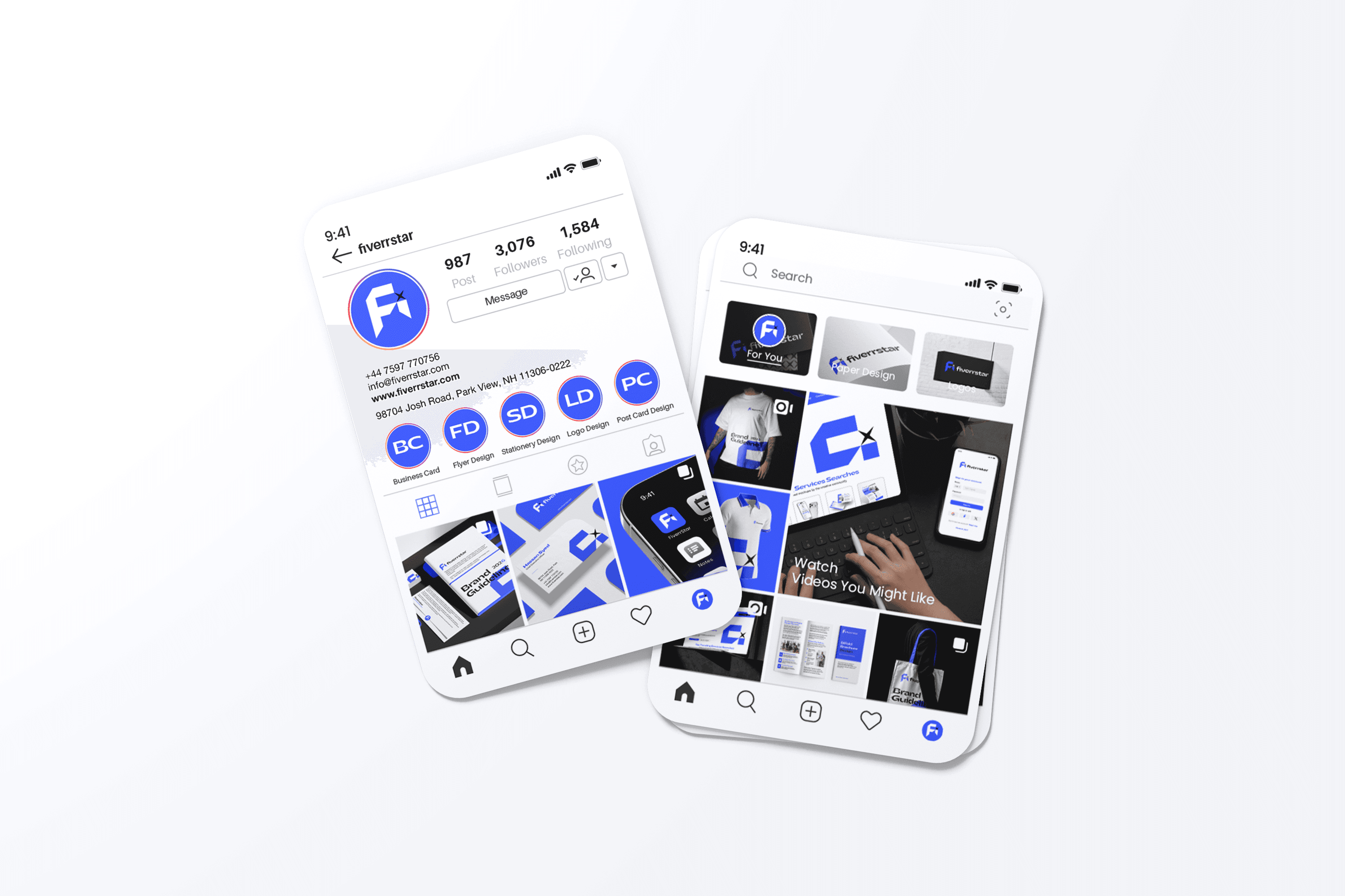 Social Media Card